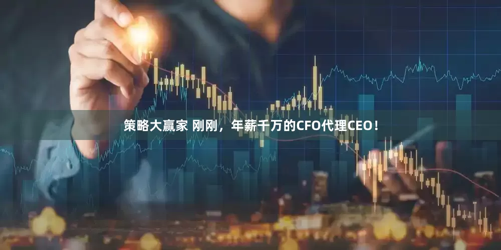 策略大赢家 刚刚，年薪千万的CFO代理CEO！